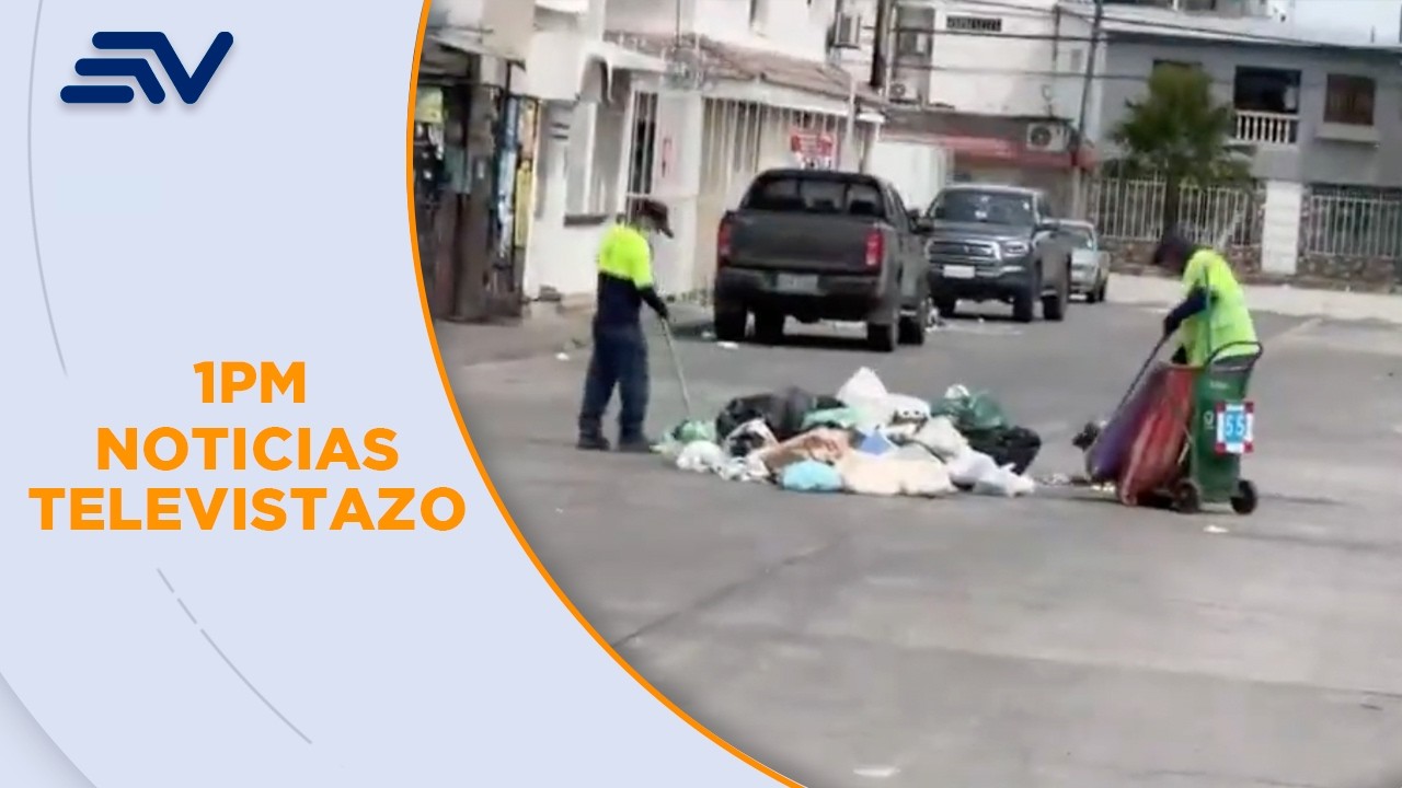 Montañas de basura son visibles en varios sectores de la ciudad  | Televistazo| Ecuavisa