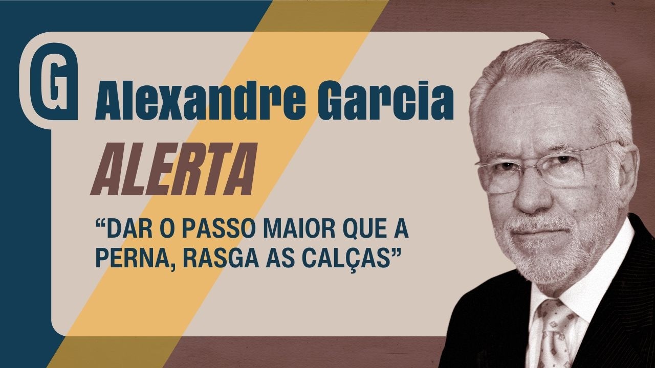 ALEXANDRE GARCIA - A farsa das 