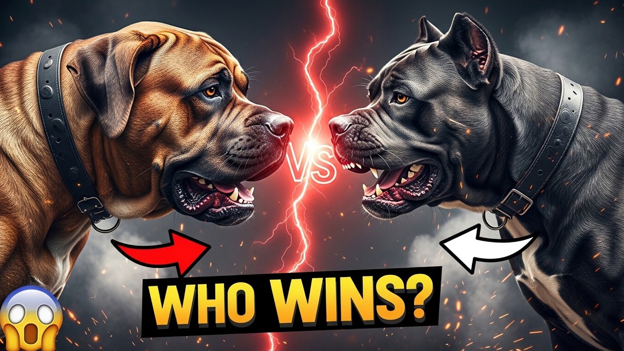 Boerboel vs Cane Corso – The Ultimate Guardian Battle