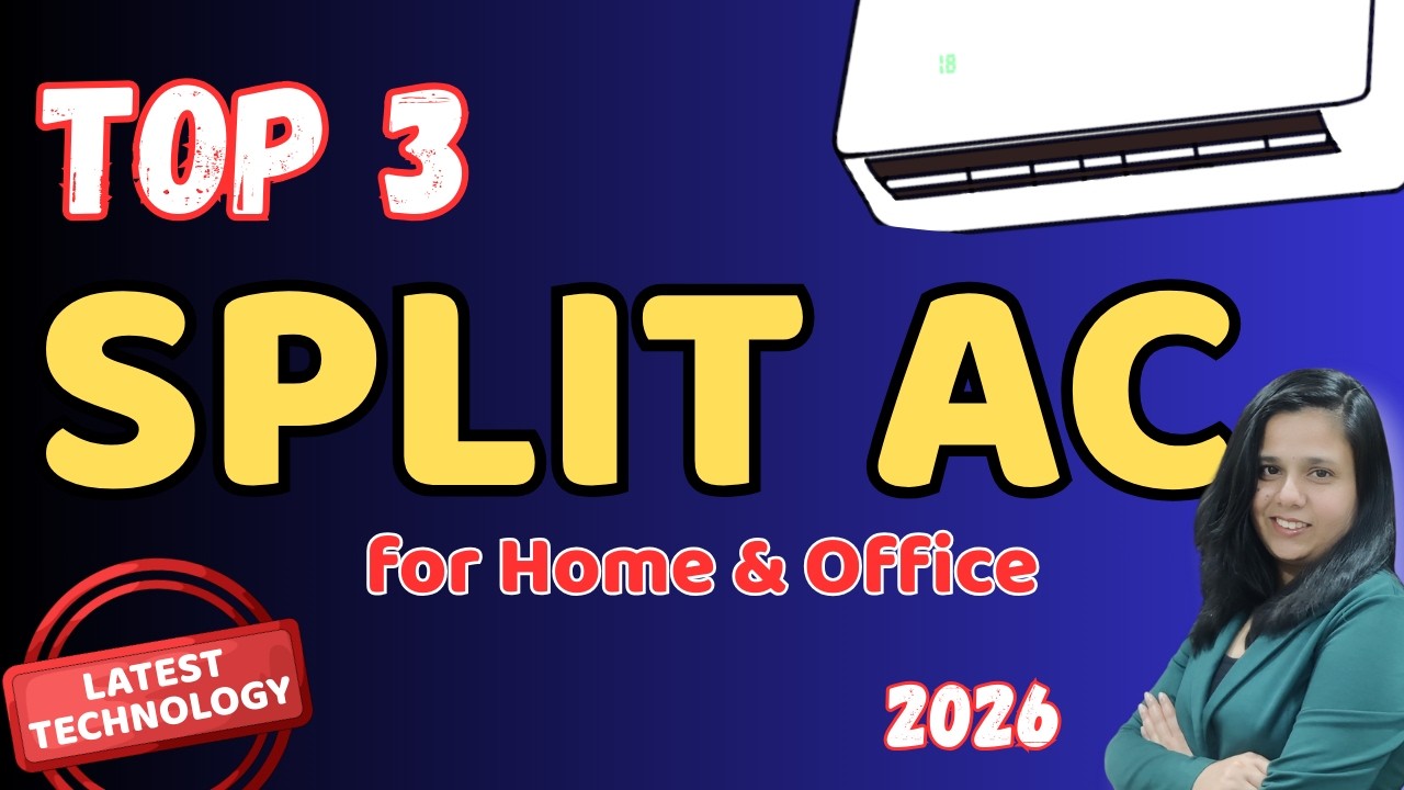 Best 1.5 TON SPLIT AC for Home in 2026 | Top 3 SPLIT AC for HOME in INDIA 2026