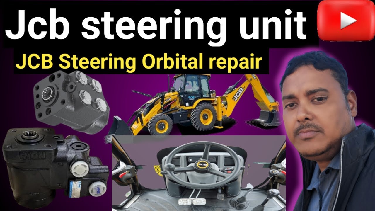 How to repair jcb steering | how to repair jcb orvital