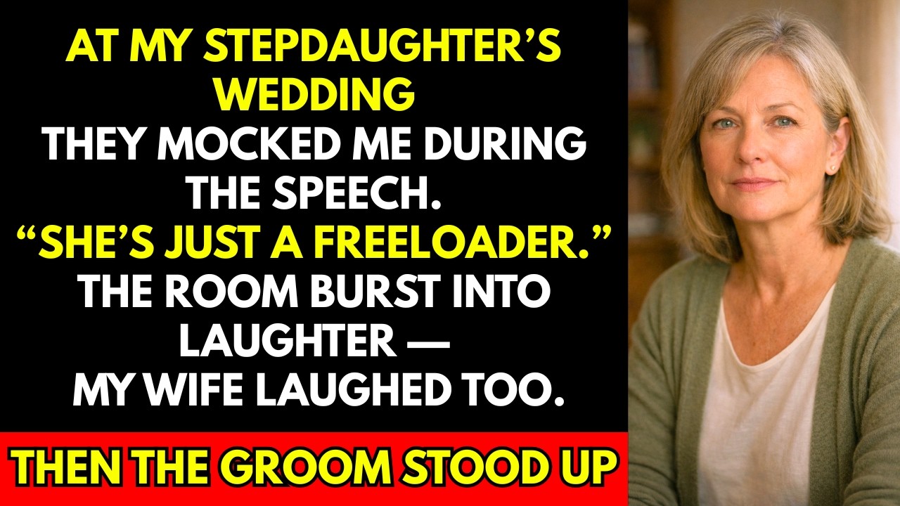 At My Stepdaughter’s Wedding She Called Me A “Freeloader”—24 Hours Later The Bank Asked Who Signed