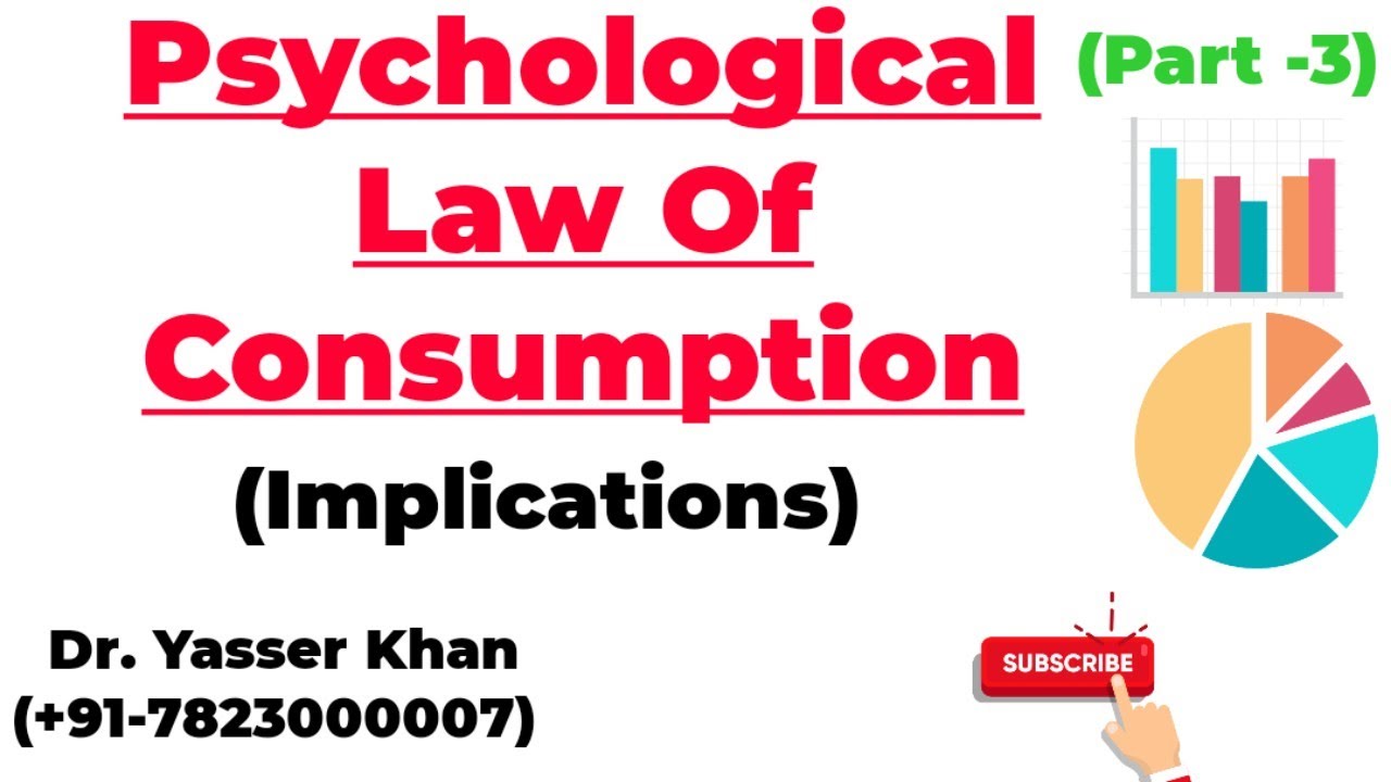 Psychological Law Of Consumption | Implications Of Psychological Law Of Consumption | Consumption