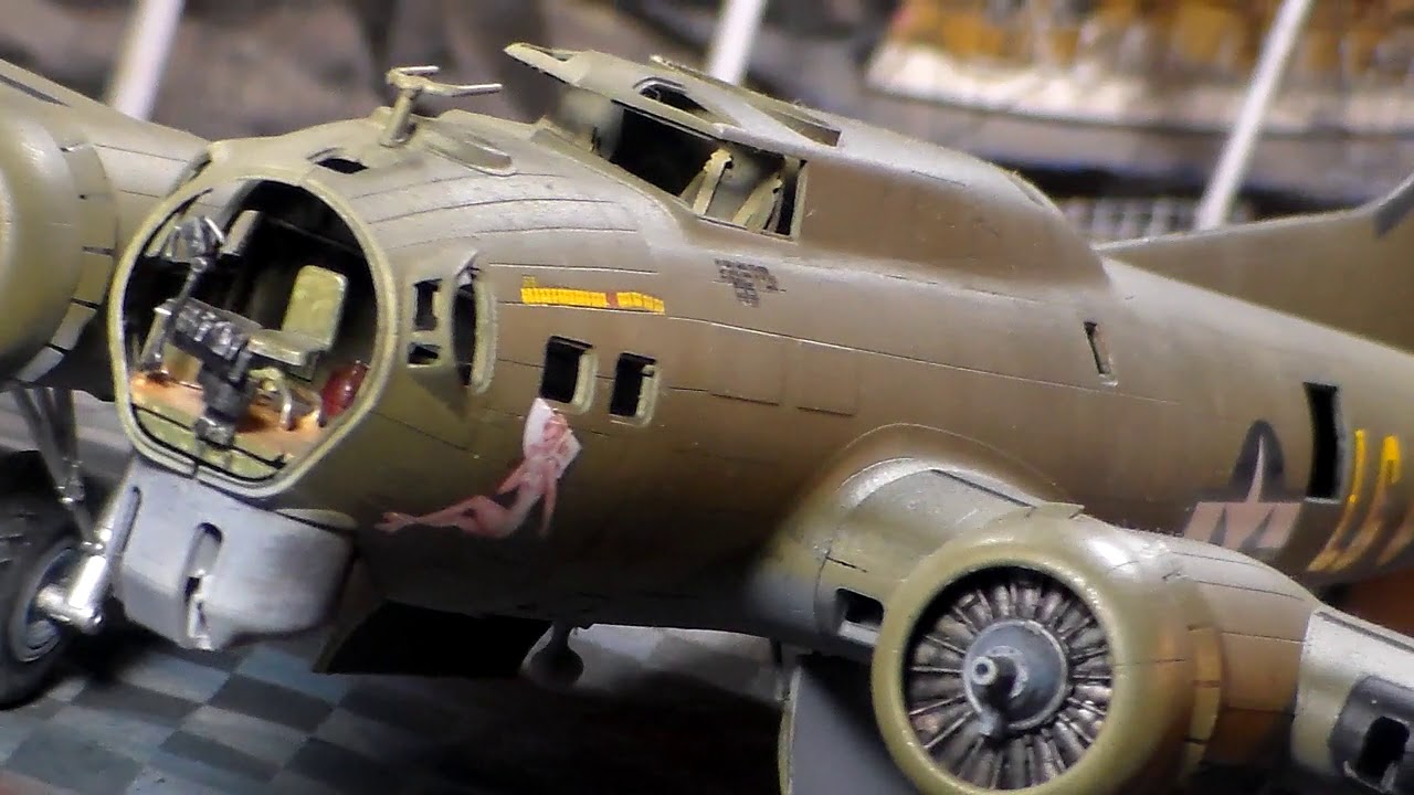Hk Models  B-17G 1/48 National Pride Gb. Video 3