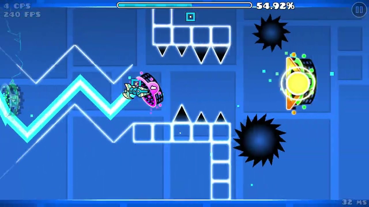 my layout (ID 130204238 if you would like to try the level (: )