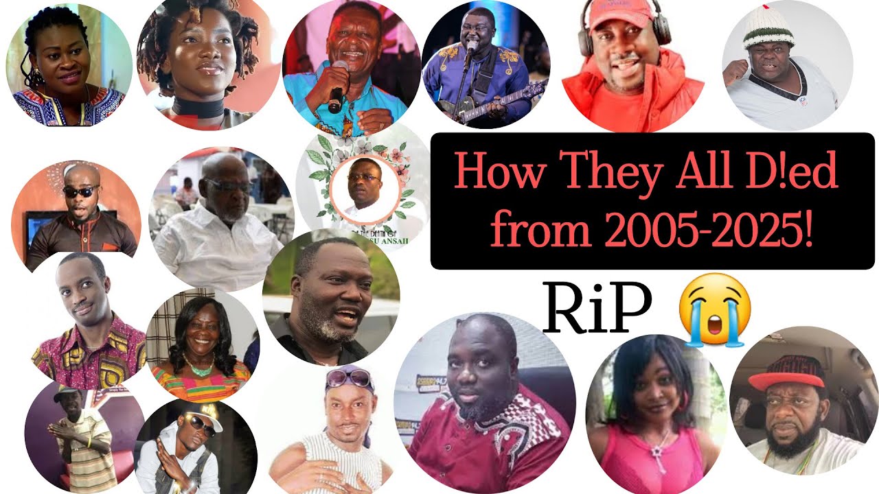 23 Top Ghanaian Actors, Actresses, Musicians and Journalists Who Died Since 2005