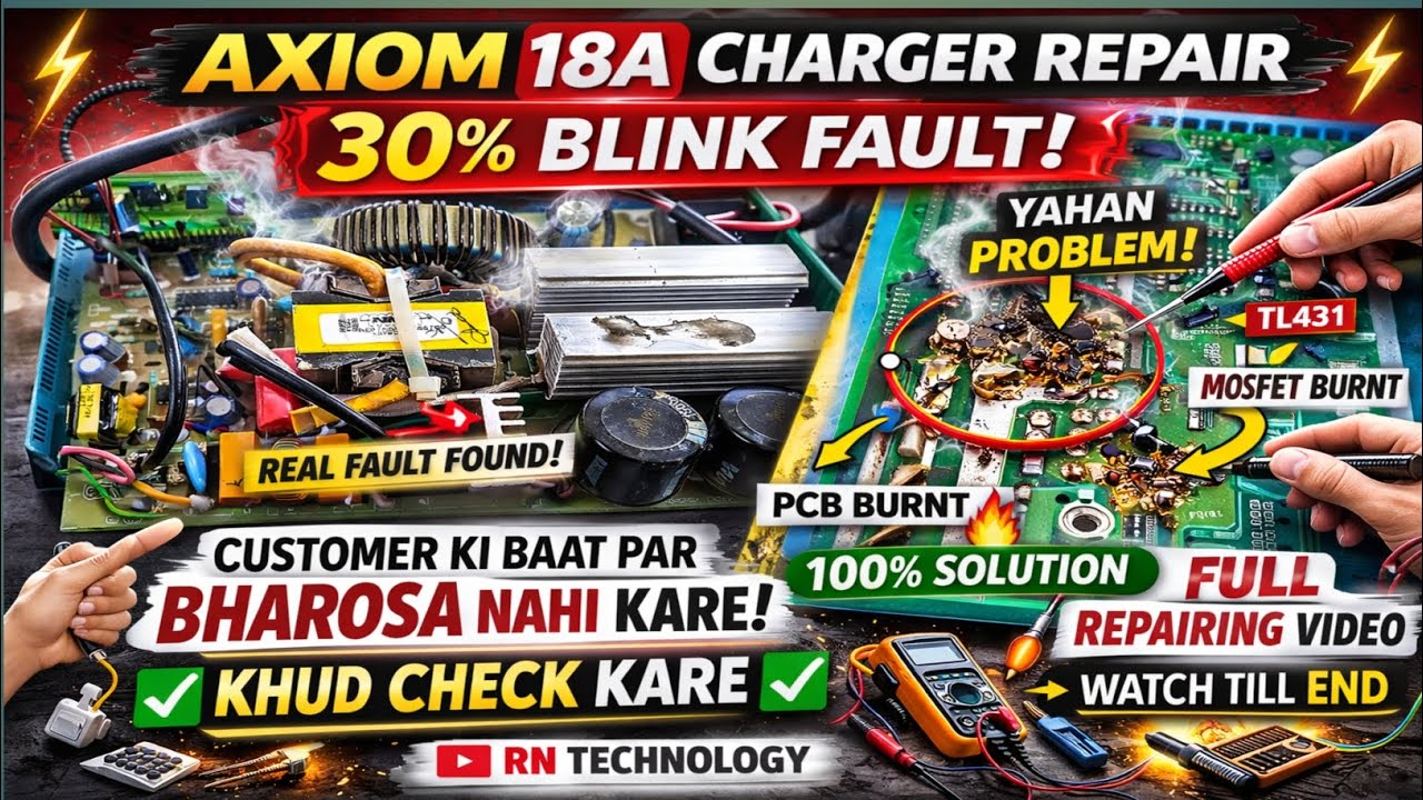 30% blink PF ka fault nhi h . customer ke wajah se pareshan ho gya . Watch full video 