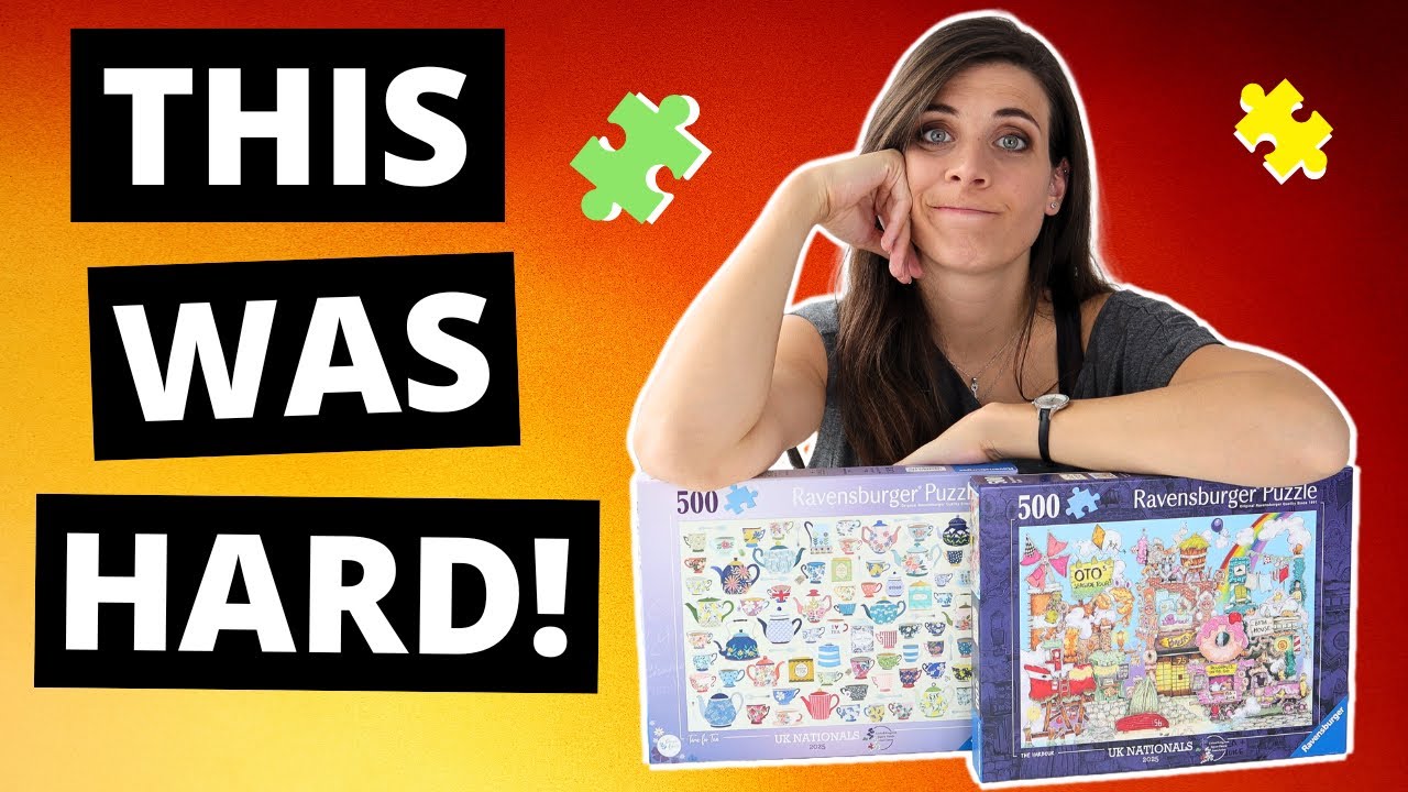 UK Jigsaw Puzzle National Championship | Speed running ALL puzzles from UK NATIONALS!! 🤯🧩