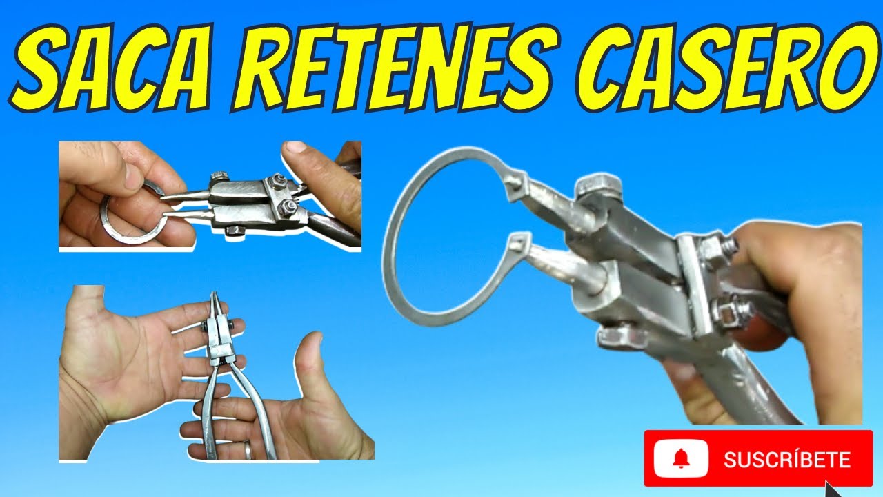 SACA RETENES CASERO PARA EL TALLER