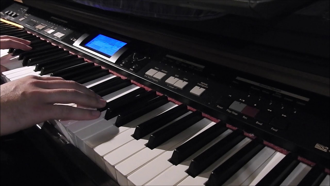 ברית עולם - מתי כספי - קאבר פסנתר | Roland KR-103