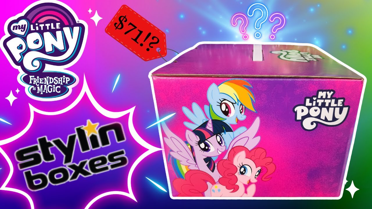 🌈💰I Spent $71 on the STYLIN' BOXES My Little Pony Mystery Box… Was It WORTH IT?!