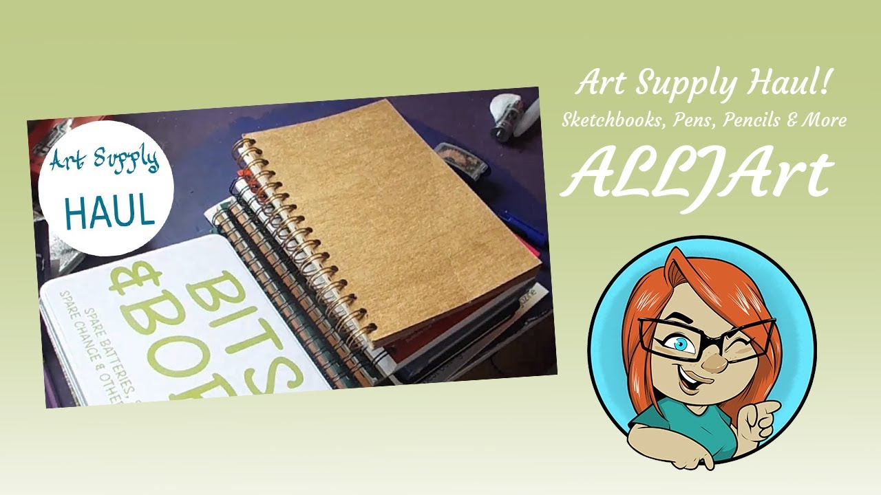Art Supply HAUL, Sketchbooks, Pens, Pencils and More!