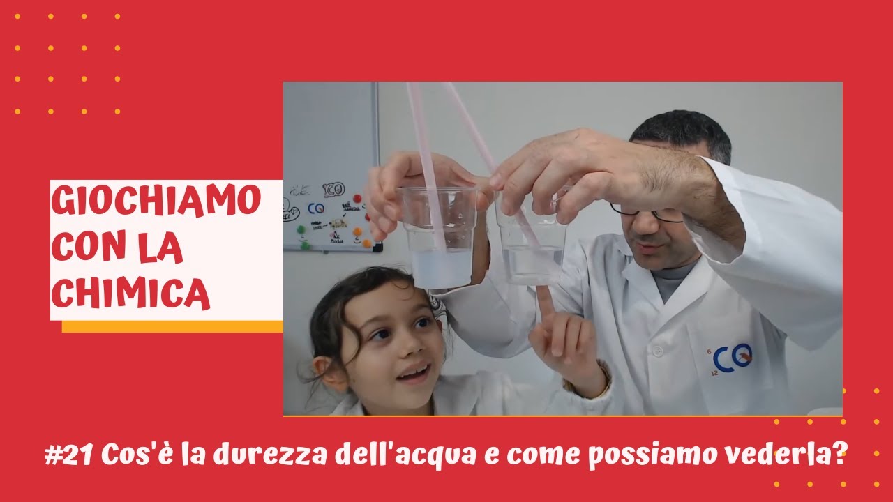 Cos'è la durezza dell'acqua e come possiamo vederla? [LIVE #21]