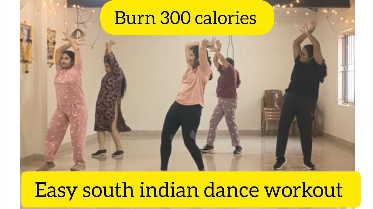 Lose weight| Burn calories| Easy South Indian dance workout| High-energy beats.🔥💃#SouthIndianWorkout