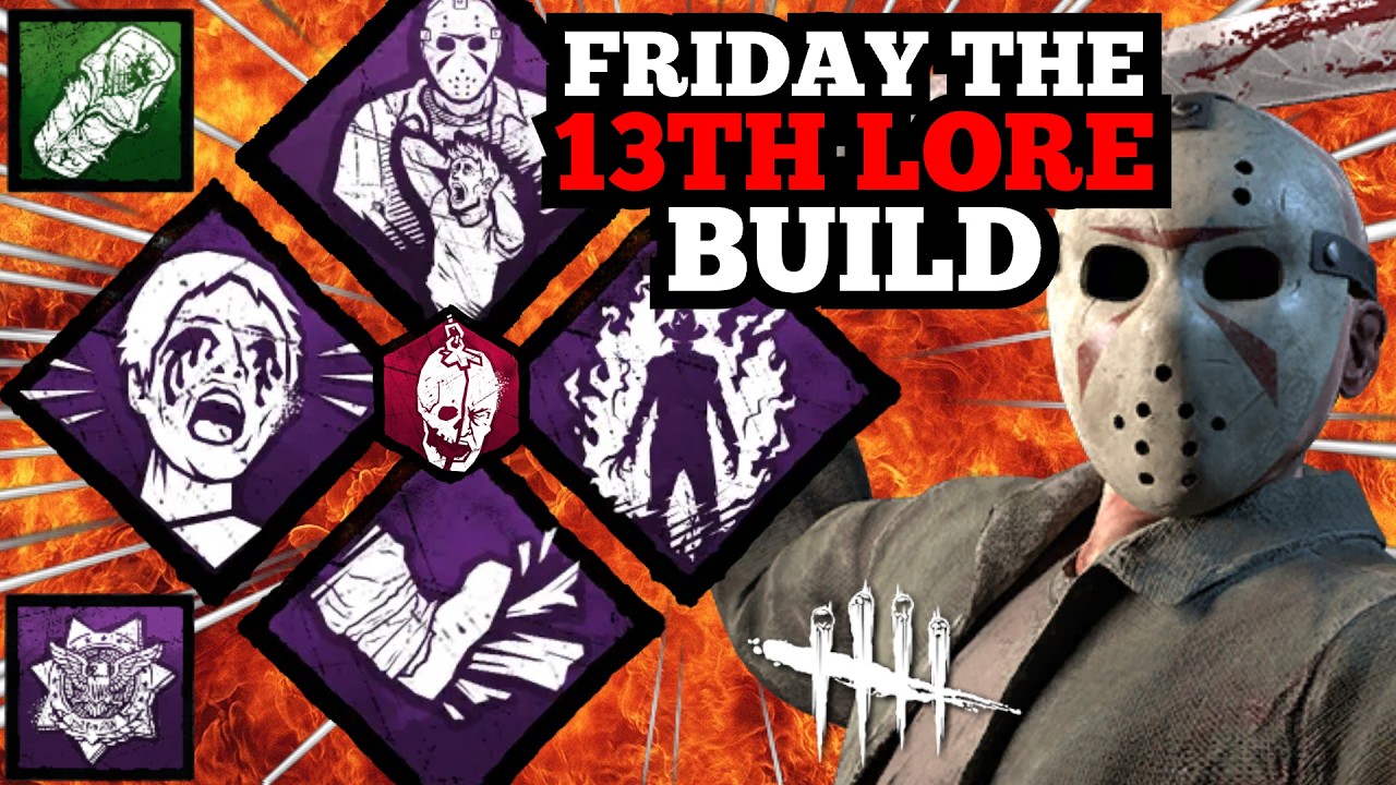 FRIDAY THE 13TH LORE ACCURATE BUILD GOES HARD!!! | Jason aka The Slasher Dead By Daylight Gameplay