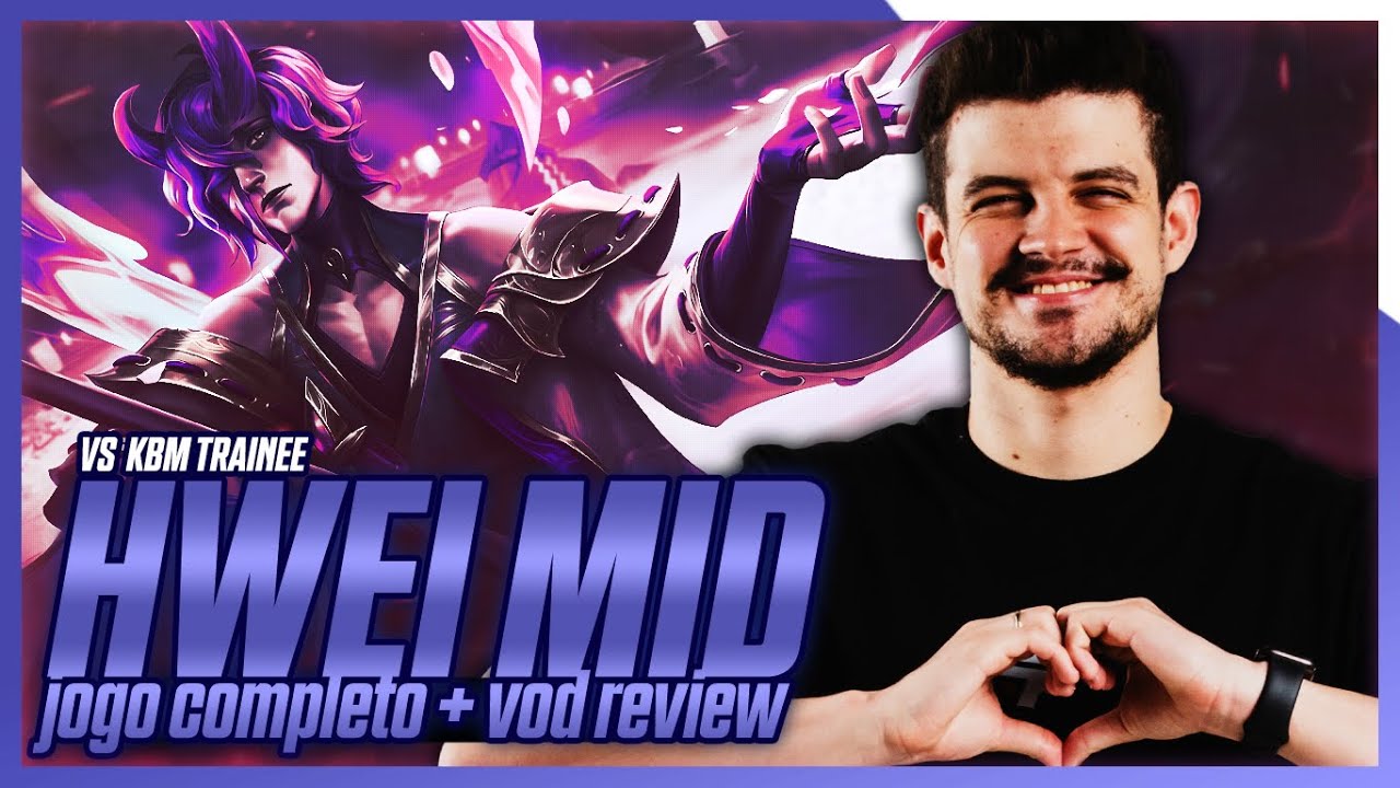 HWEI vs AURORA MID - treino do KINGS LENDAS vs KABUM TRAINEE!