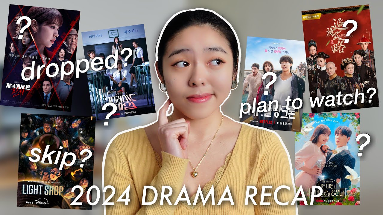Every Drama I Watched (and didn't) in 2024 || 50+ dramas