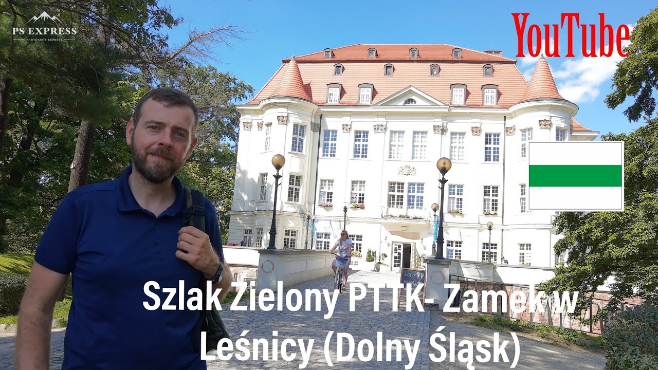 Zamek w Leśnicy - Szlak Zielony (Dolny Śląsk)