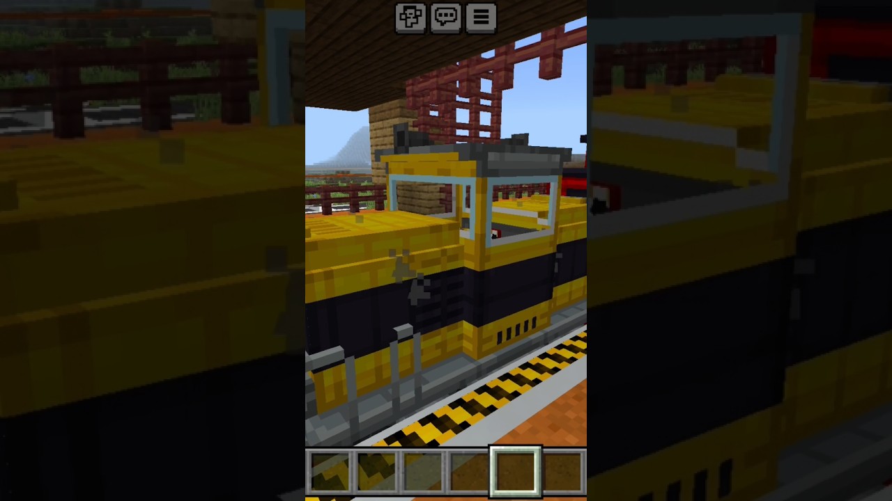 Solstorm Express (New rake) being shunted to platform no.2(podcrash trains)#minecraft#shorts#youtube