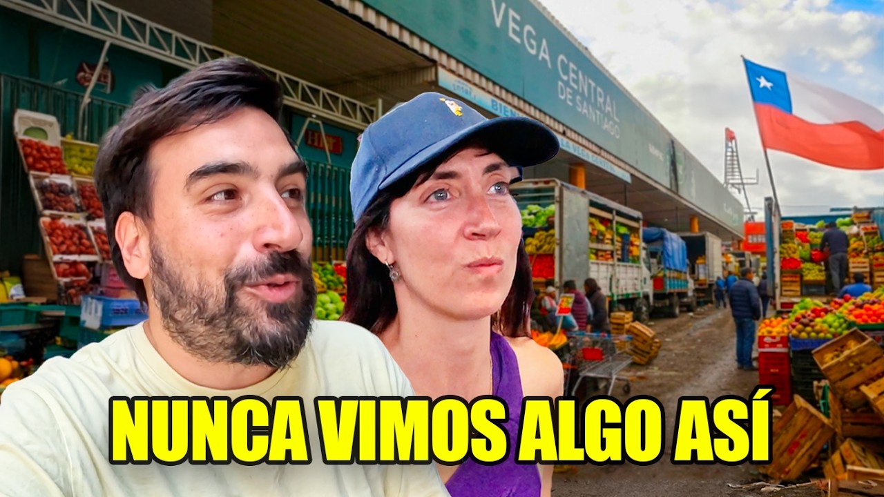 ARRIESGAMOS TODO EN MERCADO PELIGROSO de SANTIAGO de CHILE 😨🇨🇱