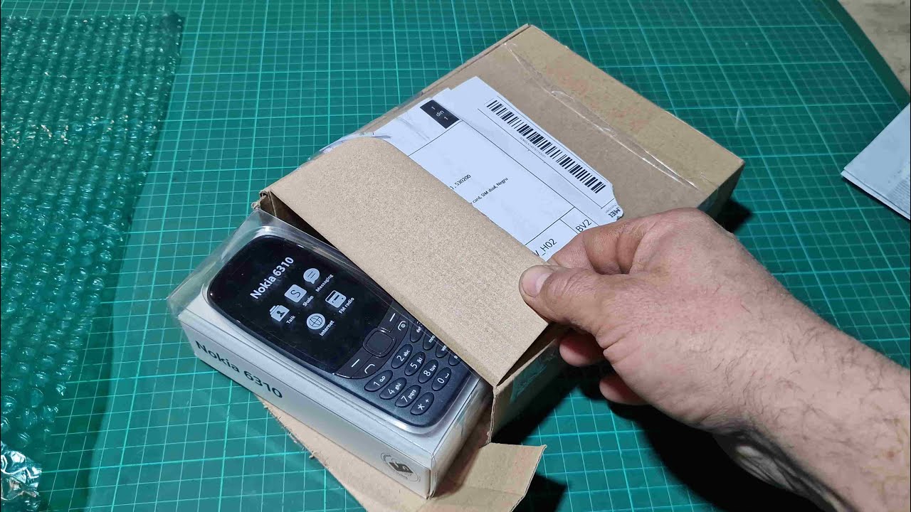Nokia 6310 Unboxing Turn On Test 2025 #nokia
