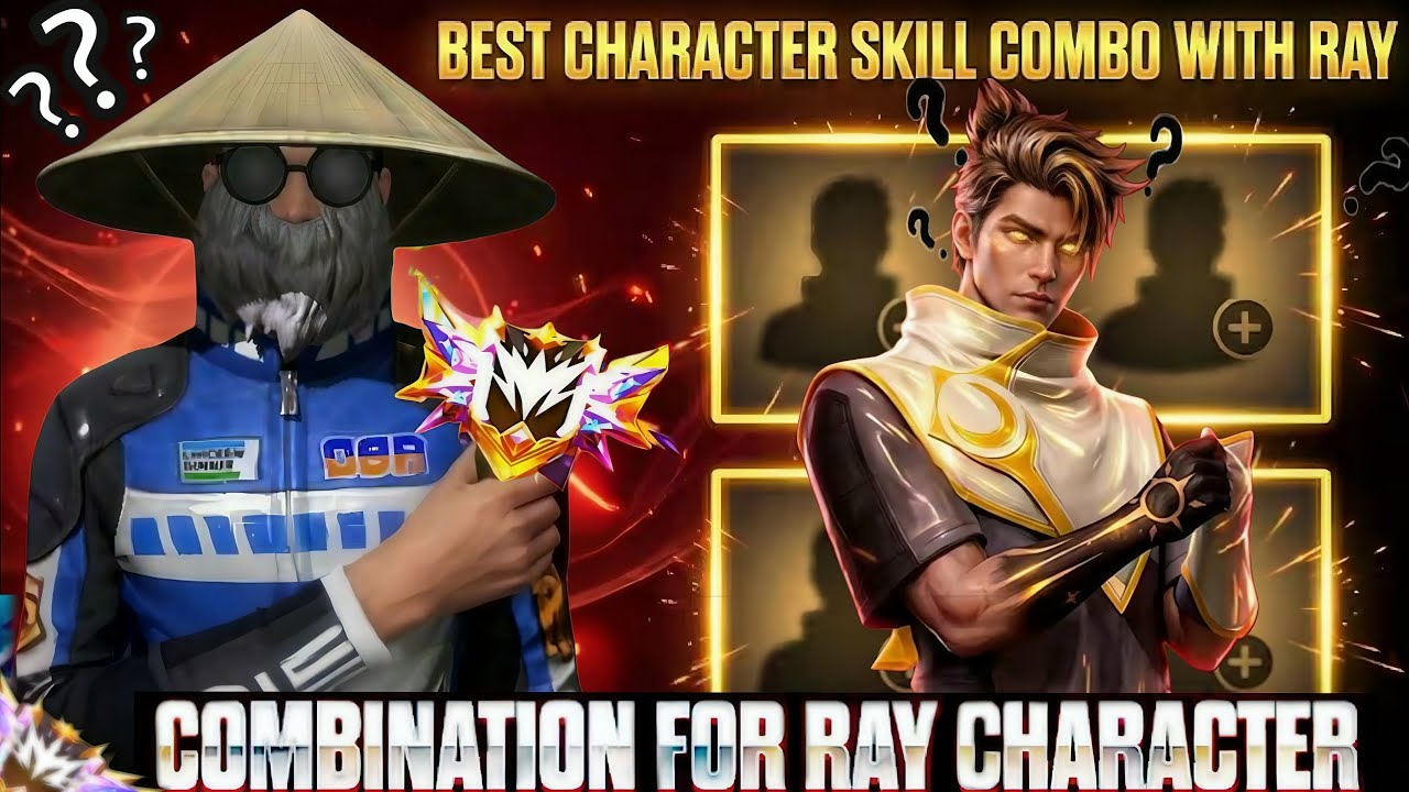 Best New Ray Character Skill Combination 🔥 In Free Fire | Ray Best Character Combination 2026 (OB53)