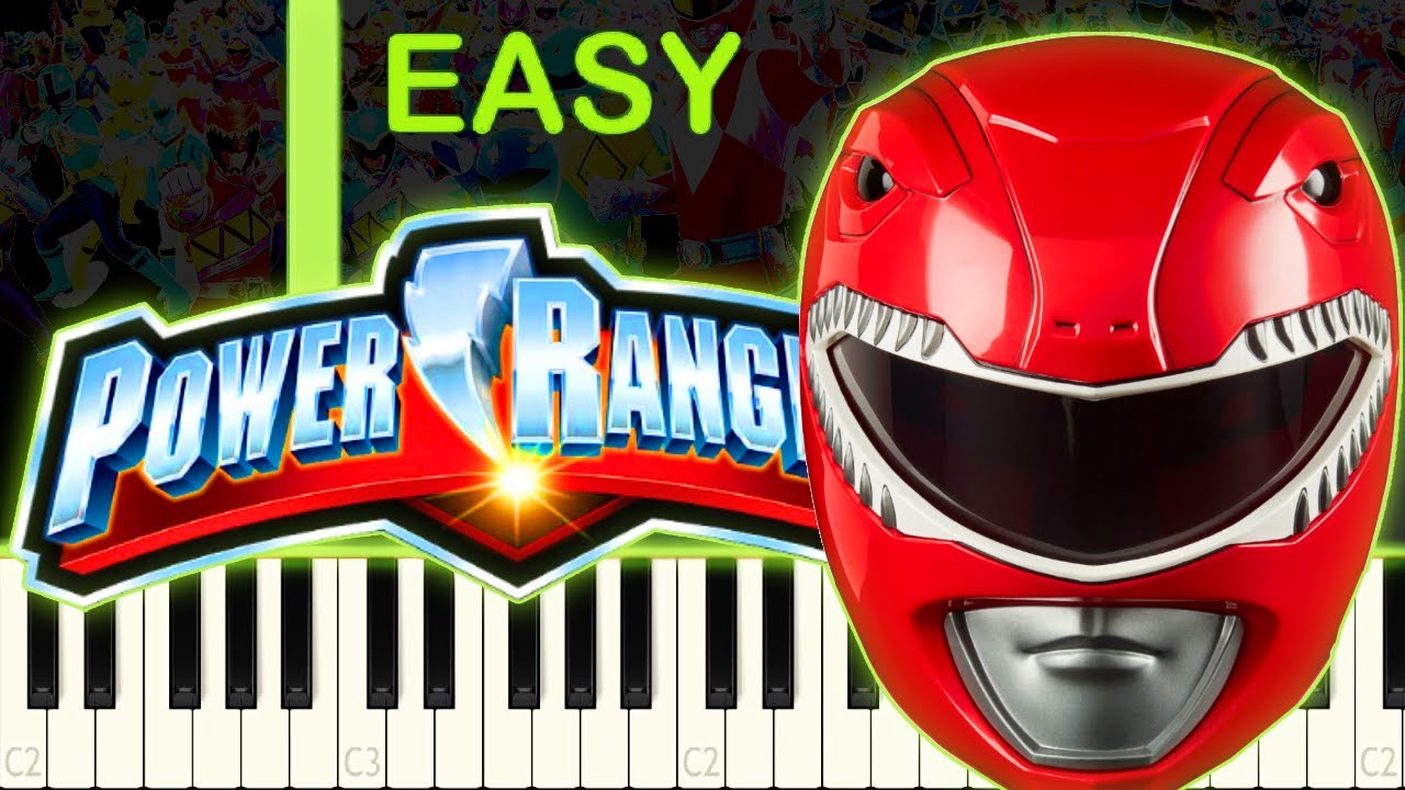 Все тематические песни Power Ranger на фортепиано