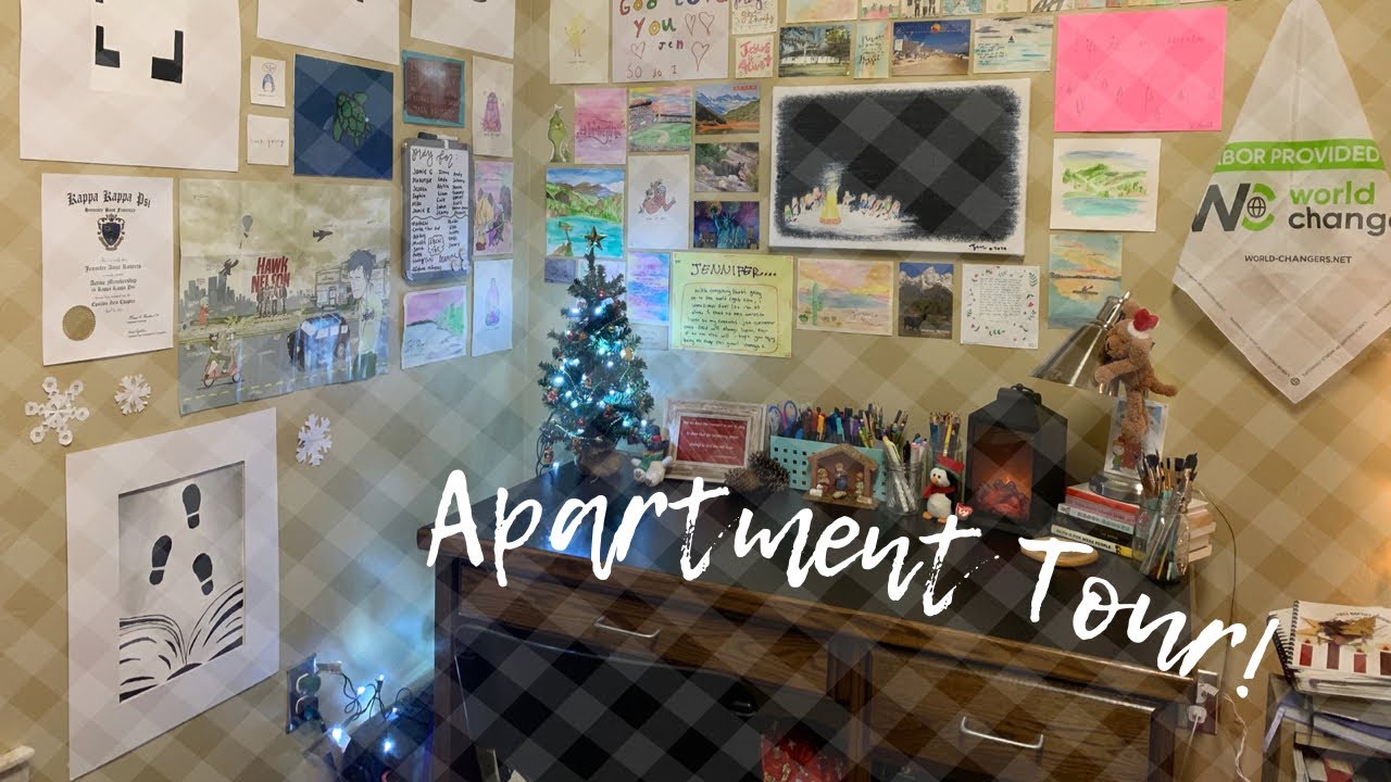 my first apartment tour! (obu - village)