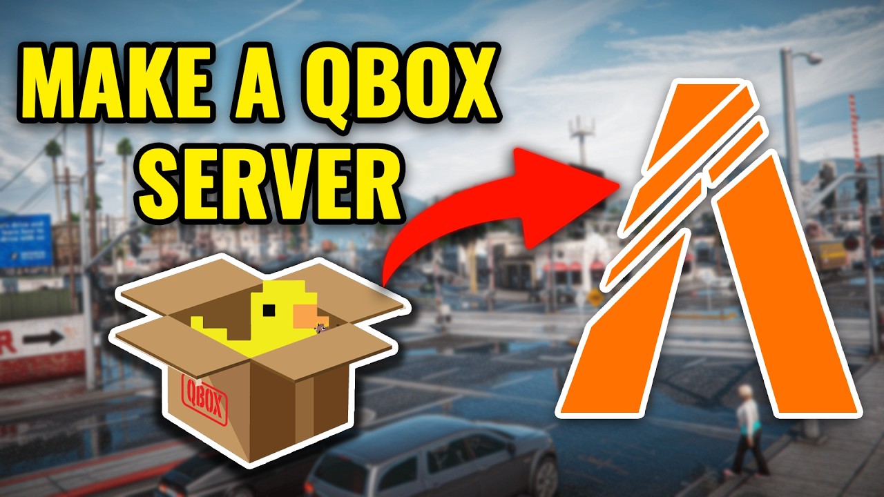Как быстро создать RP-сервер QBox FiveM! 2025