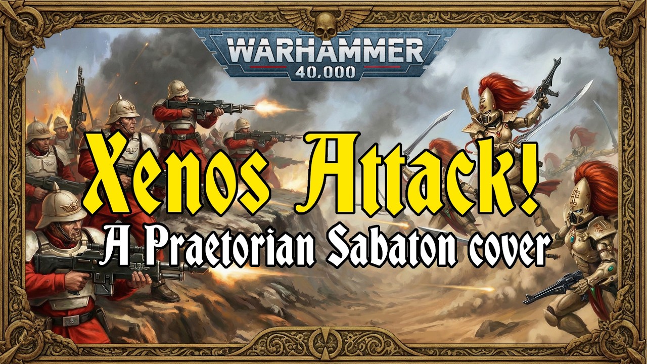 Xenos Attack! -  a Warhammer 40k Sabaton cover inspired by the Praetorian Guard (Astra Militarum)
