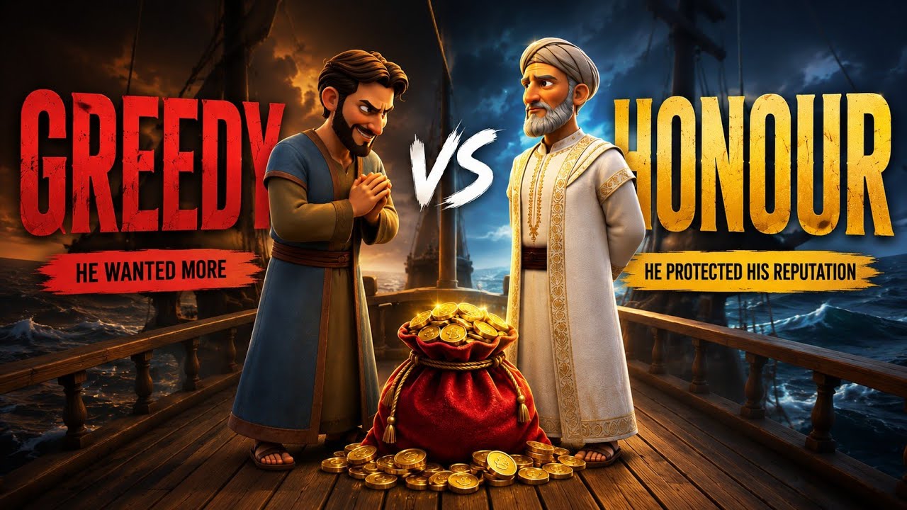 The Secret Reason He Had to Lose the Gold|islamic stories for kids|islamic cartoon 