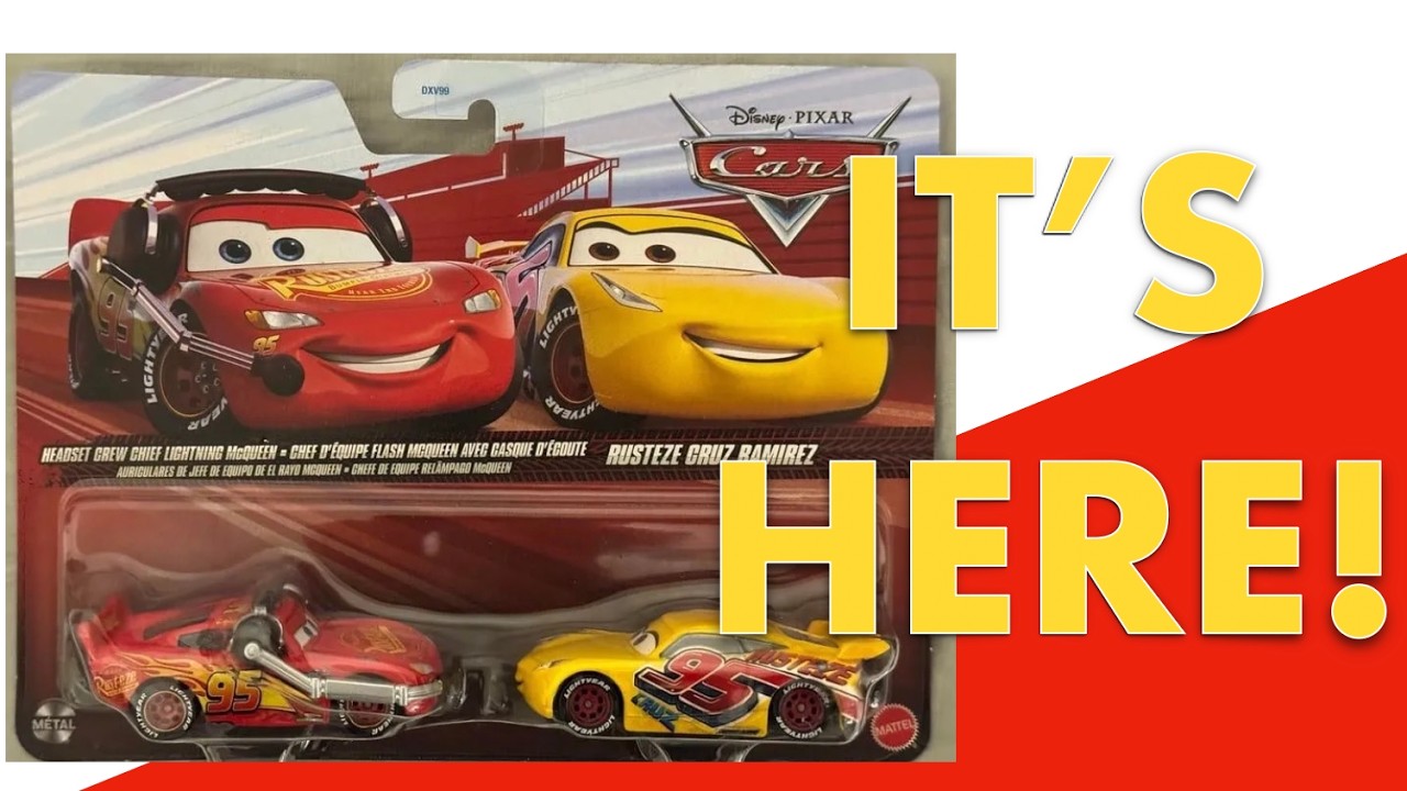 Cars 3 Lightning McQueen With Headset is FINALLY HERE! | My Thoughts
