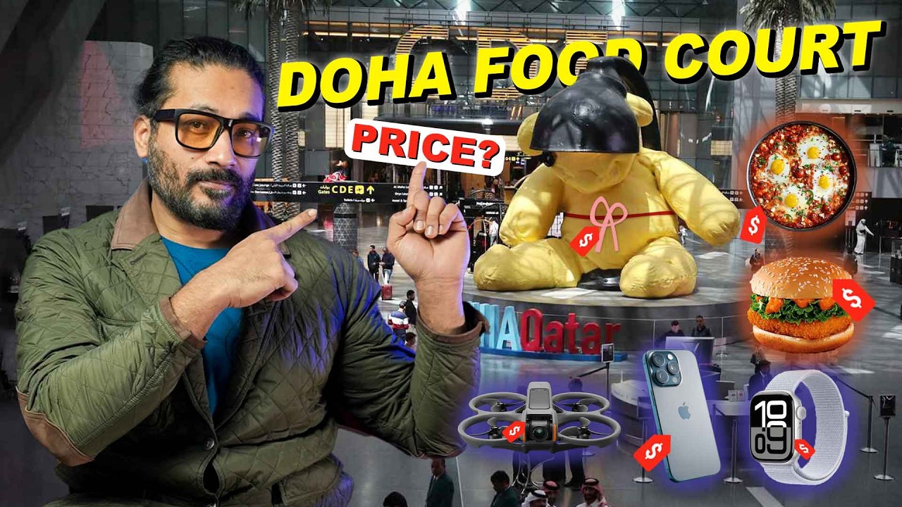 Doha Airport Price check 2025 | how expensive is Hamad International airport?