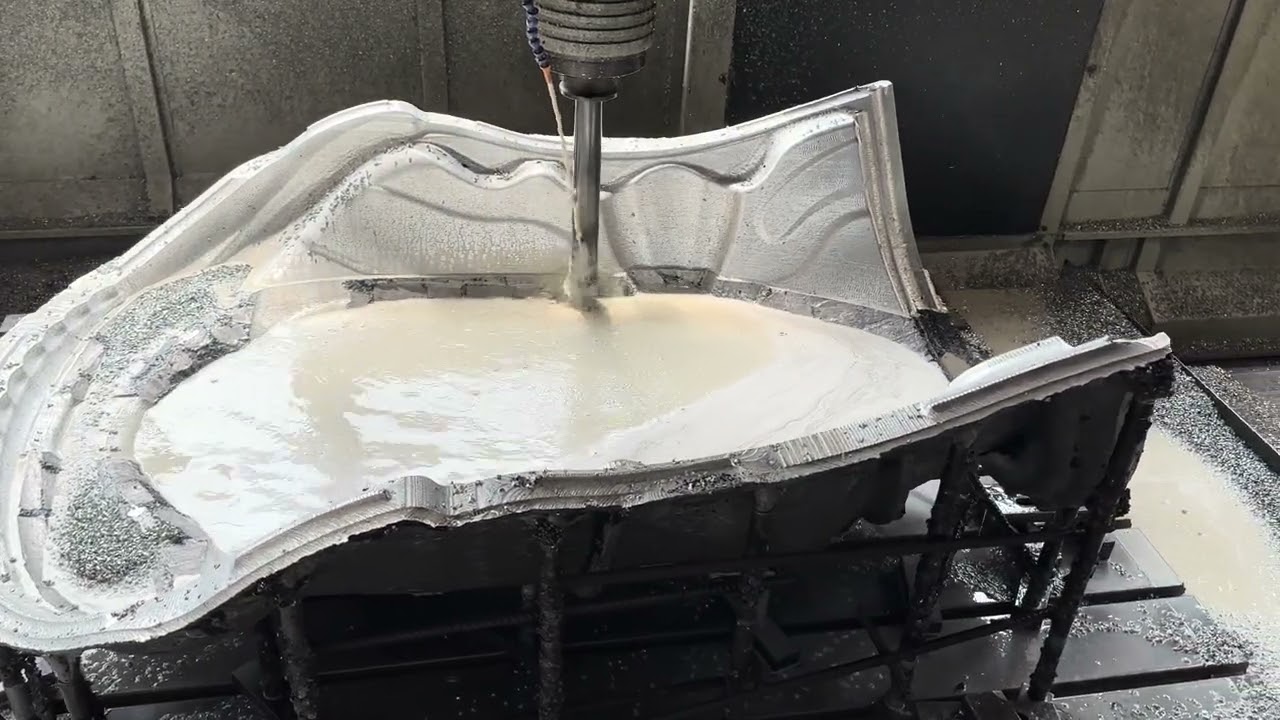 Aluminum Roto Mold for Tube Slide Exit