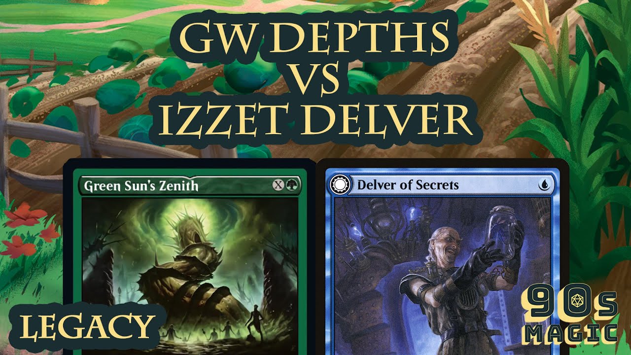 GW Dark Depths vs UR Delver [MTG Legacy]