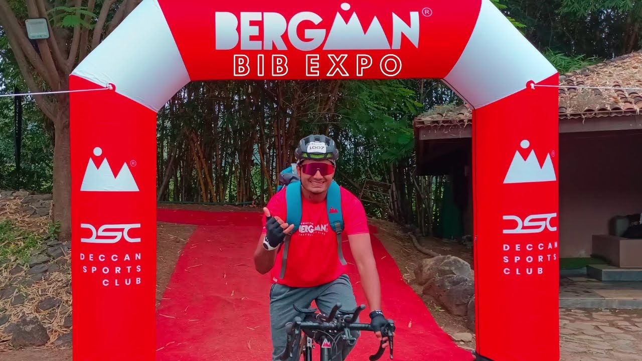 Bergman 113 Bib Expo Pune. #glutenfree #triathlon #triathlete  #swimming #cycling #running #haryanvi