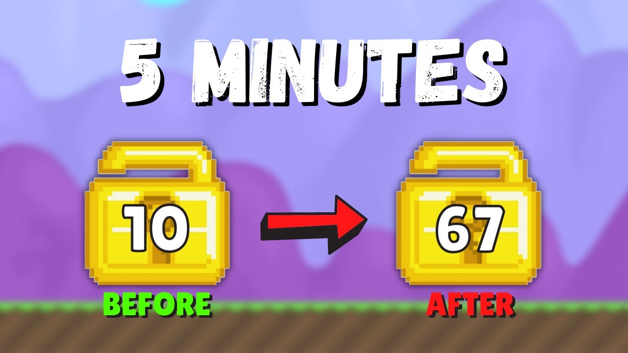 INSANE PROFIT TO GET RICH IN ONLY 5 MINUTES (MUST WATCH!) | Growtopia Easy Profit 2021 | TriggerFear