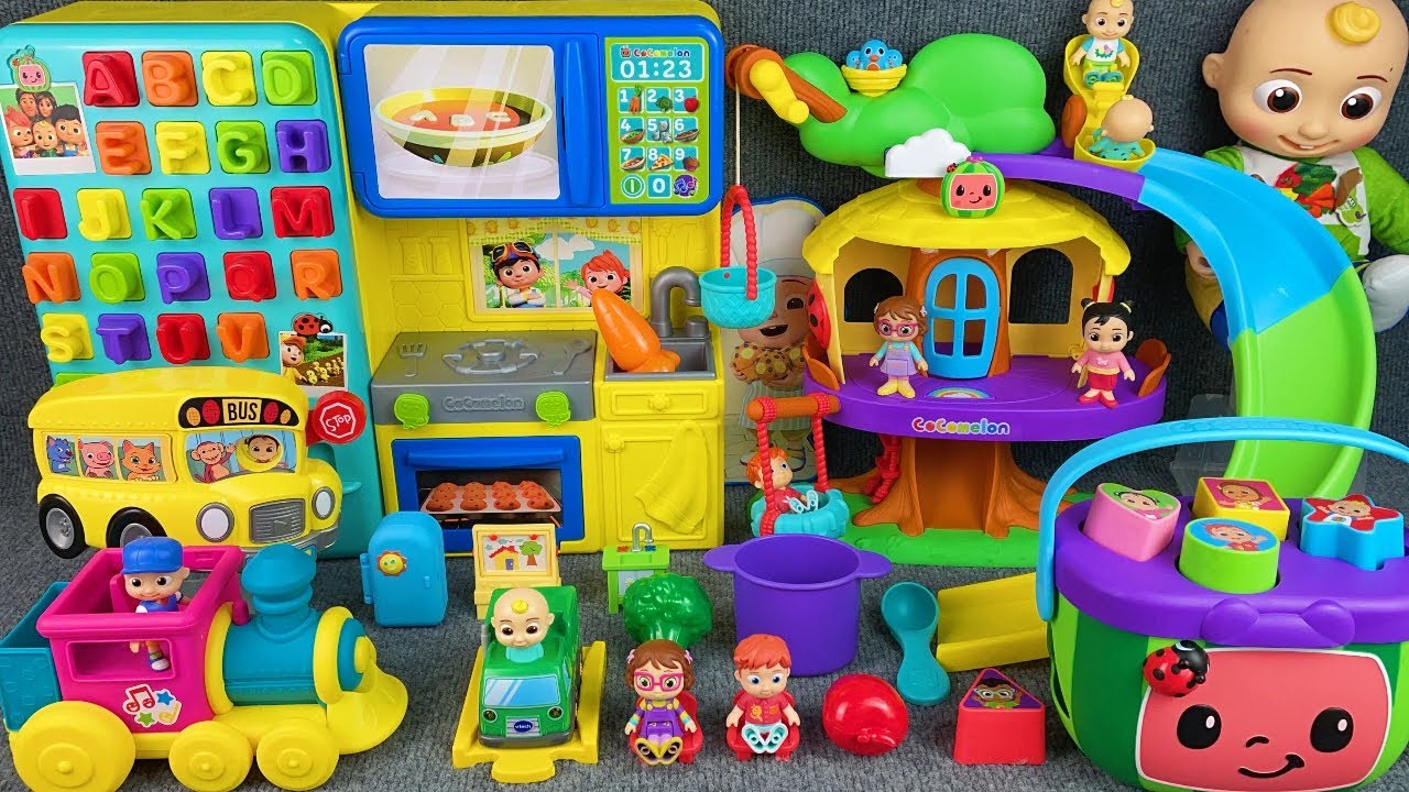 13 Minutes Satisfying with Unboxing Cocomelon Sing Kitchen Toys & Tree Play Set Review Toys | ASMR 