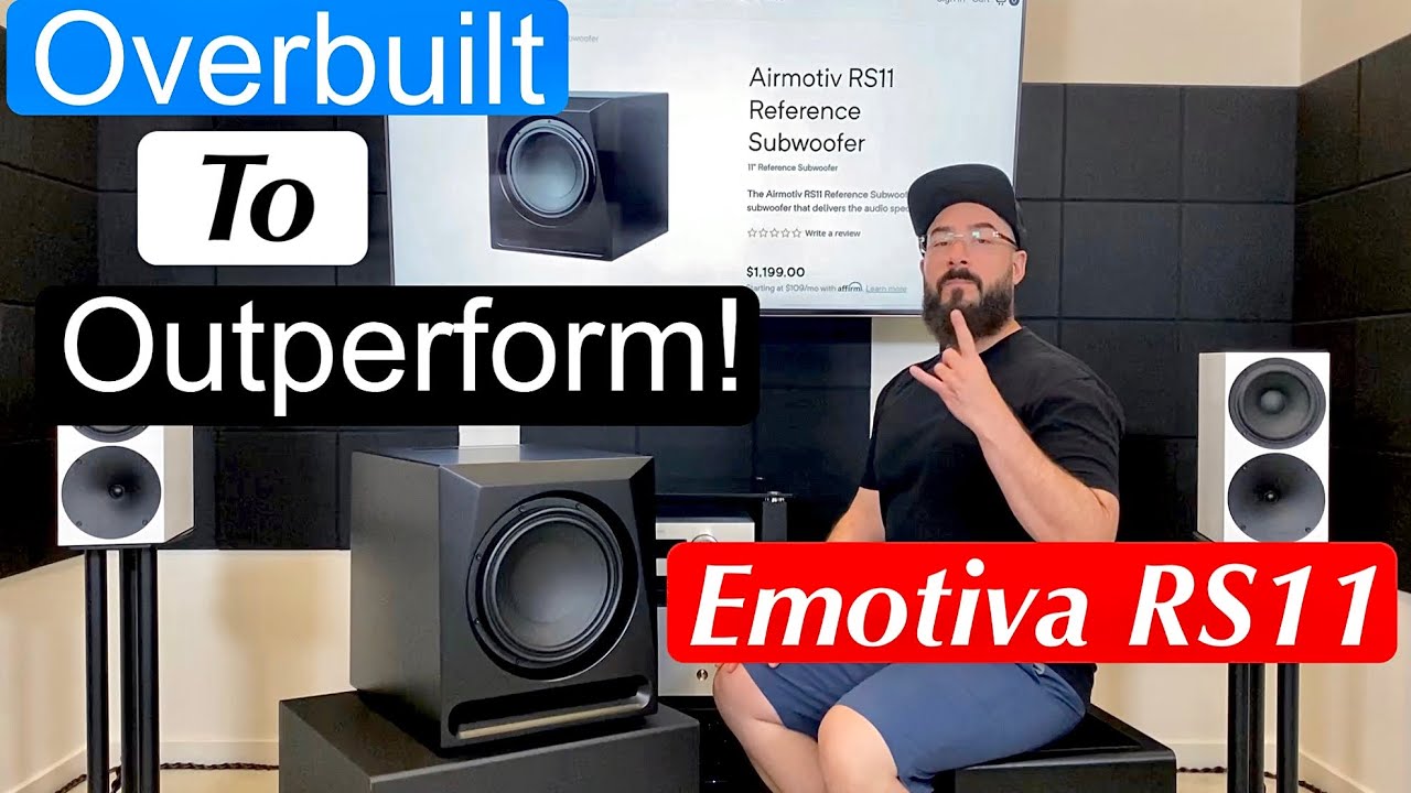 Обзор сабвуфера Emotiva RS11! Мощный, чтобы превзойти всех! #первый