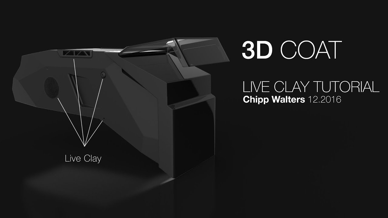 3D Coat Live Clay
