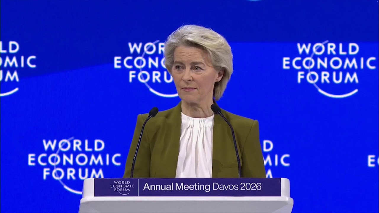 Ursula von der Leyen, declarații la Davos 2026 | President of European Commission Davos 2026 Speech