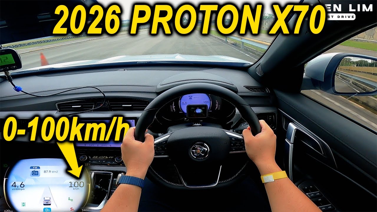 2026 Proton X70 Premium 1.5T 4-cyl engine | Malaysia #POV [Test Drive] [CC Subtitle]