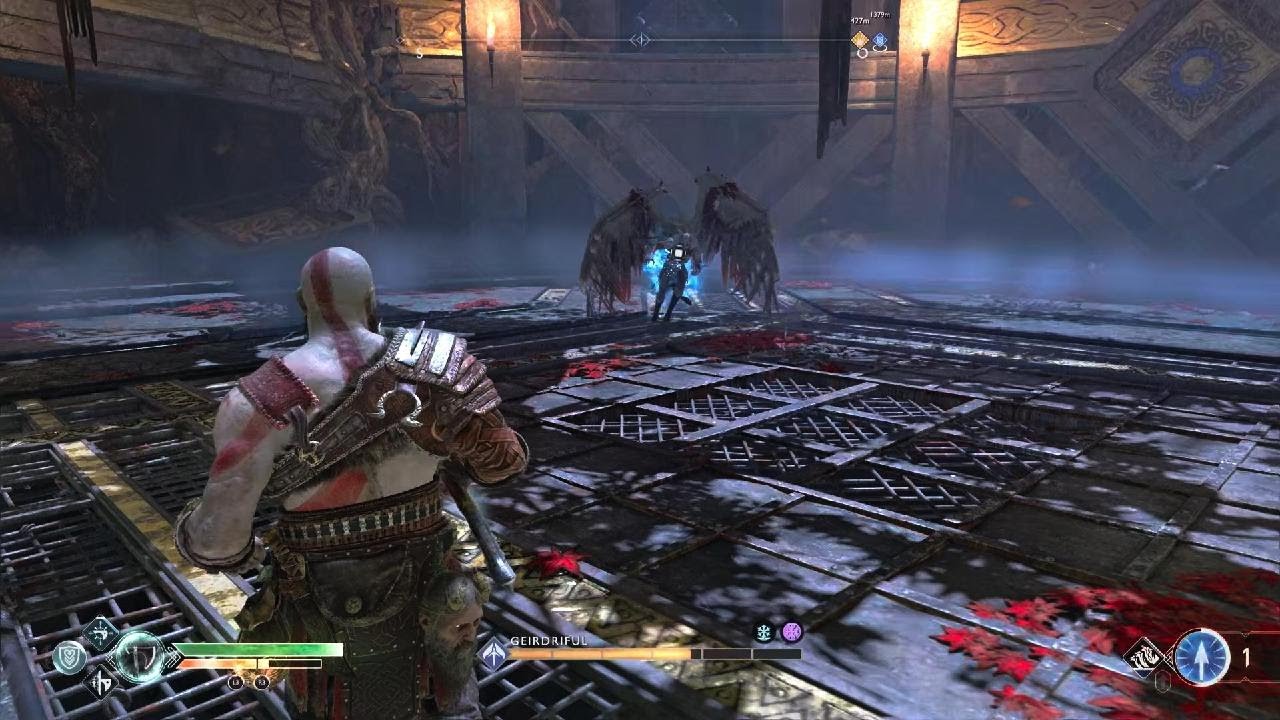 God of War 4  Geirdriful valkyrie ! No Damage !