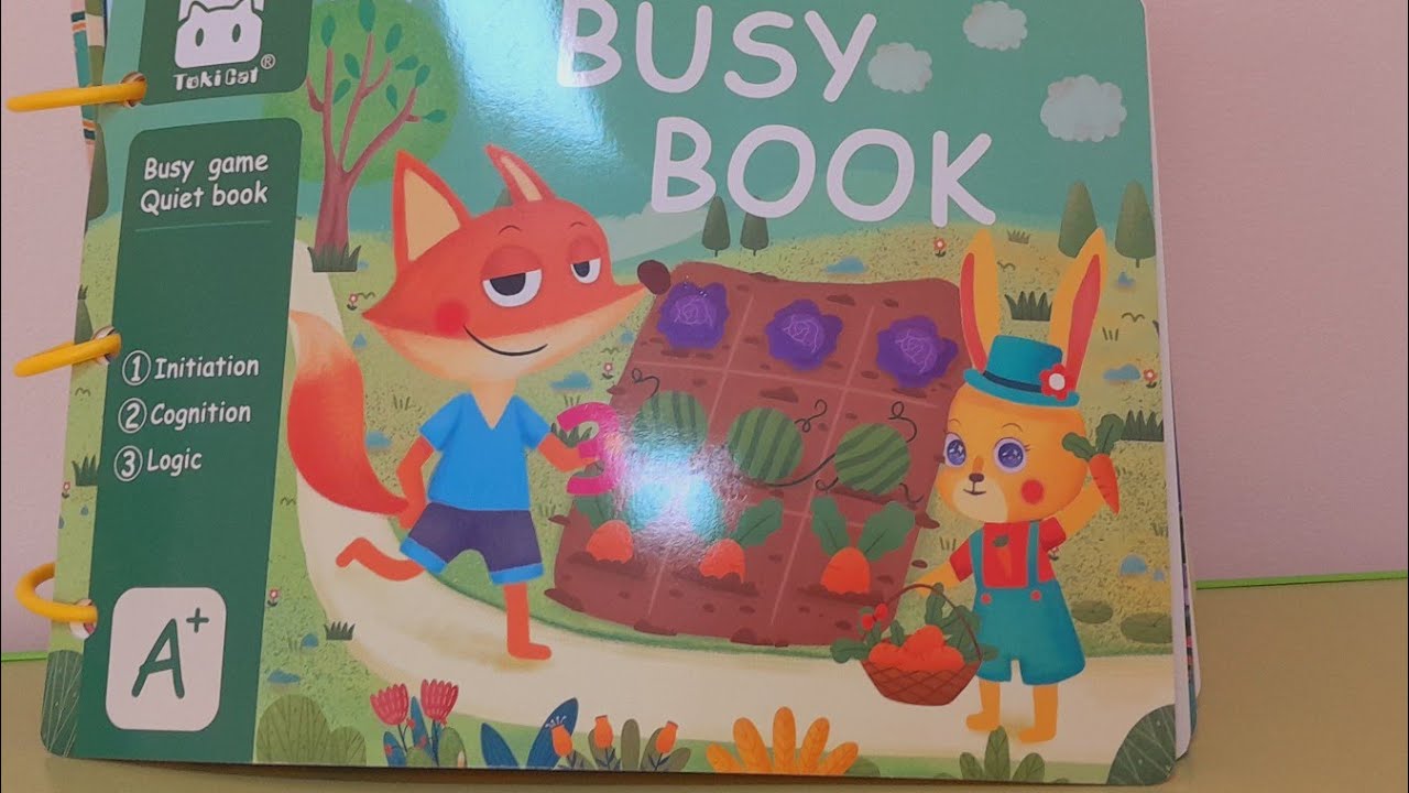 4:55 Minutes Satisfying With ASMR Busy Game Quinet Book |ASMR
