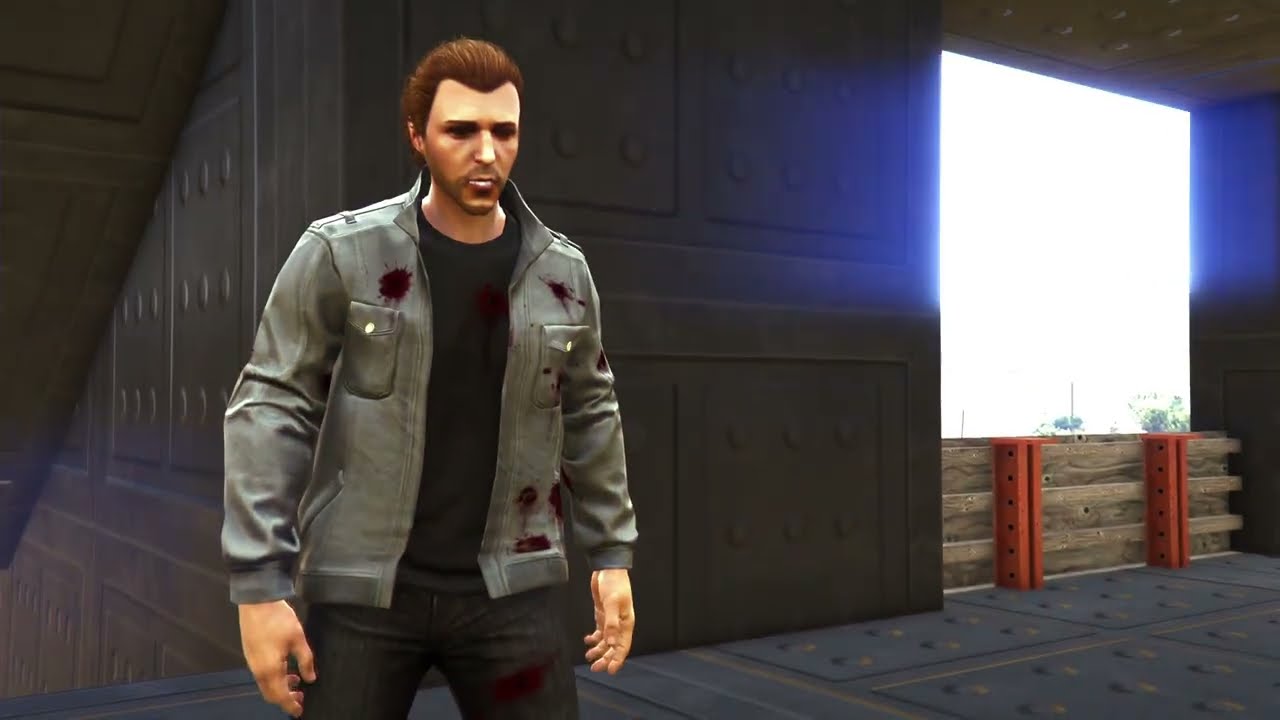 Playing some random survival game | GtaV online 
