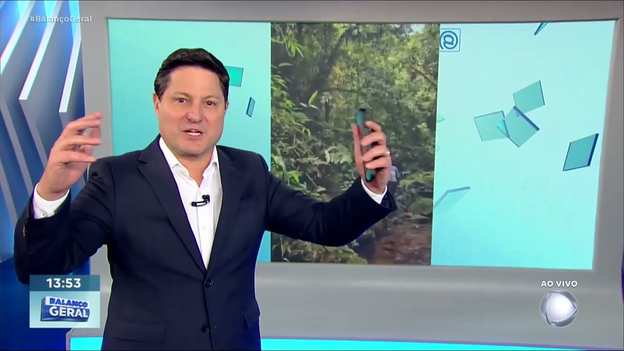 Dudu Camargo enfrenta desafio nas alturas em parque radical