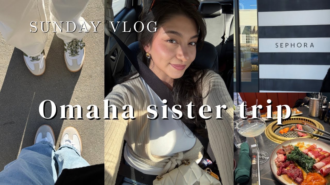 SUNDAY VLOG | sister trip to omaha, shopping, & mini haul