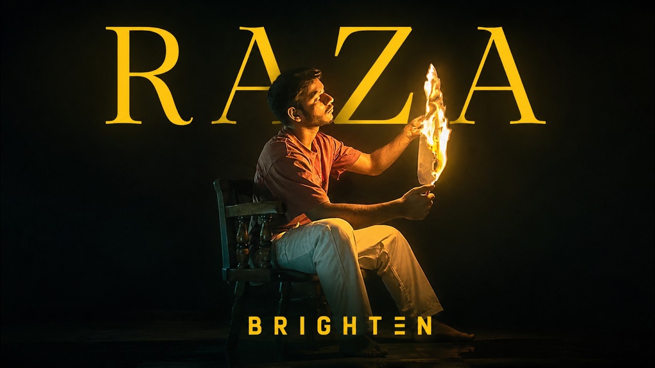 RAZA | BRIGHTEN | OFFICIAL VISUALIZER | Prod by. Enigma