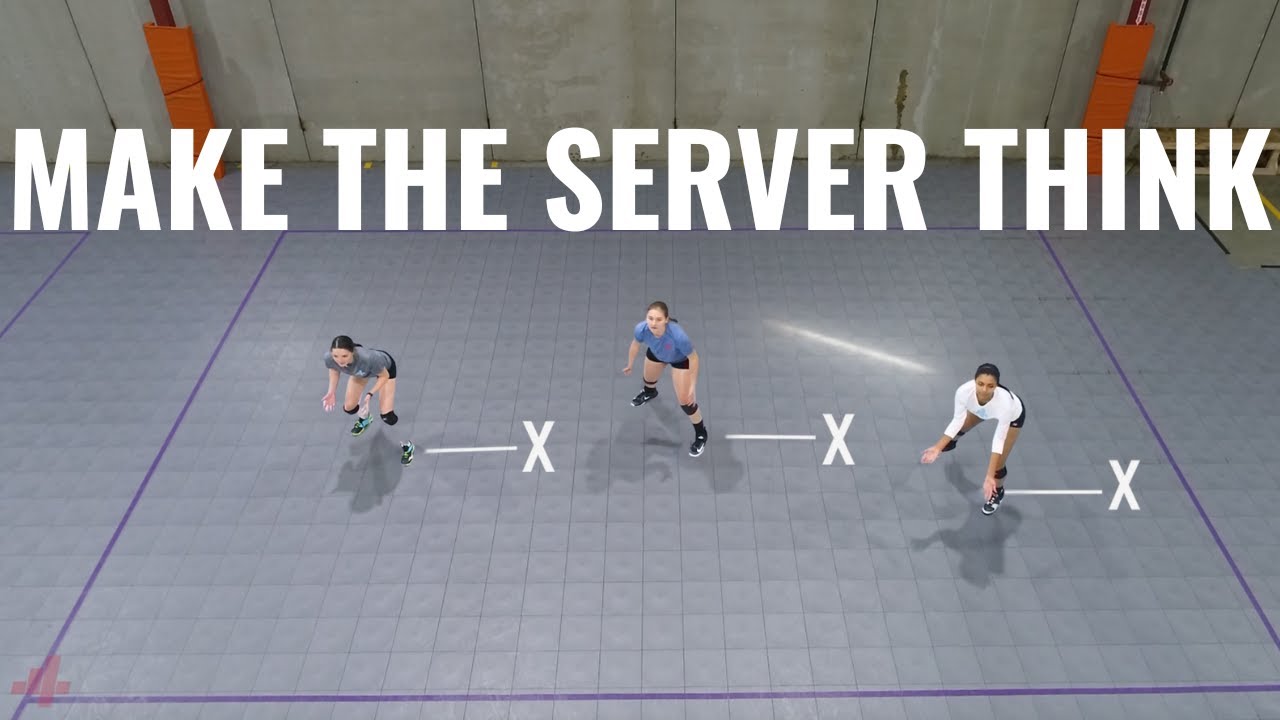 Make the SERVER THINK with these ELITE Serve Receive principles