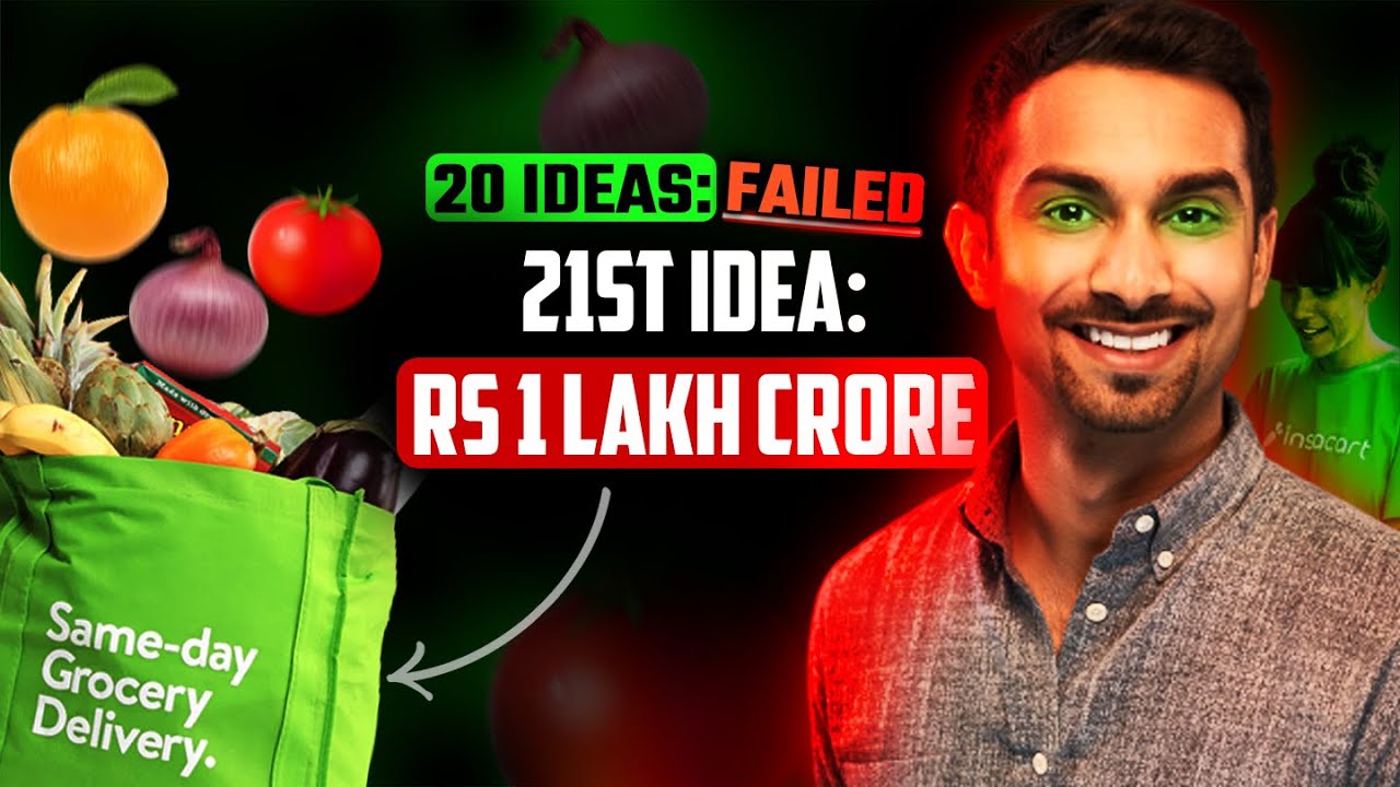 Amazon Job छोड़ के Amazon Killer बनाया!💰 Instacart Business Model & Case Study🔥